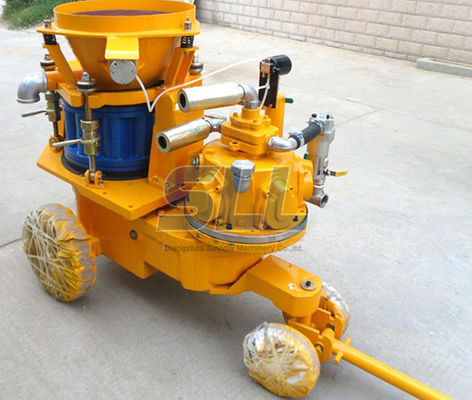 中国 採鉱の使用された空気モーター携帯用吹付け機械安定した性能容易な操作 サプライヤー