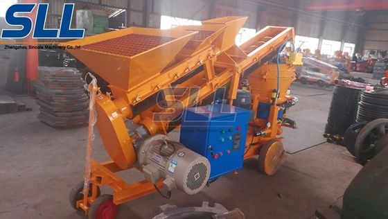 乾燥したShotcrete機械炭鉱装置5.5kw力に荷を積んでいる自己 サプライヤー